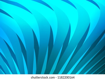 Light BLUE vector texture with colored lines. Shining colored illustration with narrow lines. Best design for your ad, poster, banner.