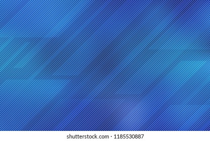 Light BLUE vector texture with colored lines. Blurred decorative design in simple style with lines. Smart design for your business advert.