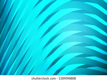 Light BLUE vector texture with colored lines. Modern geometrical abstract illustration with staves. The pattern can be used as ads, poster, banner for commercial.