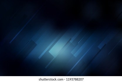 Light BLUE vector texture with colored lines. Decorative shining illustration with lines on abstract template. Best design for your ad, poster, banner.