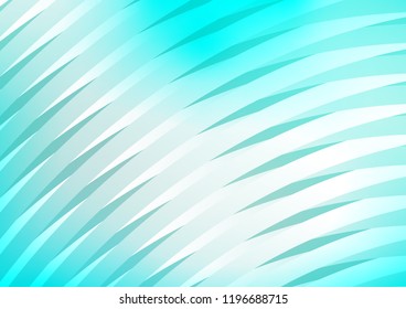 Light BLUE vector texture with colored lines. Shining colored illustration with narrow lines. The template can be used as a background.