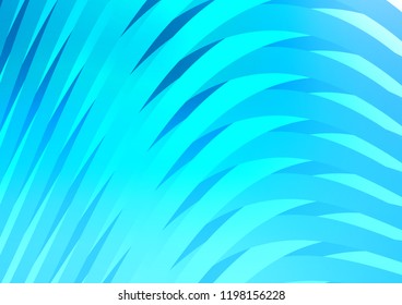 Light BLUE vector texture with colored lines. Glitter abstract illustration with colored sticks. The pattern can be used as ads, poster, banner for commercial.