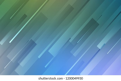 Light BLUE vector texture with colored lines. Glitter abstract illustration with colored sticks. Pattern for your busines websites.