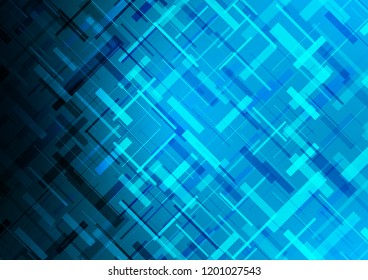 Light BLUE vector texture with colored lines. Blurred decorative design in simple style with lines. The template can be used as a background.