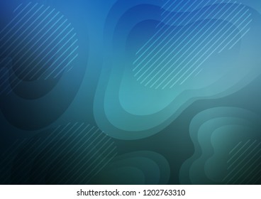 Light BLUE vector texture with colored lines. Decorative shining illustration with lines on abstract template. The pattern can be used for busines ad, booklets, leaflets