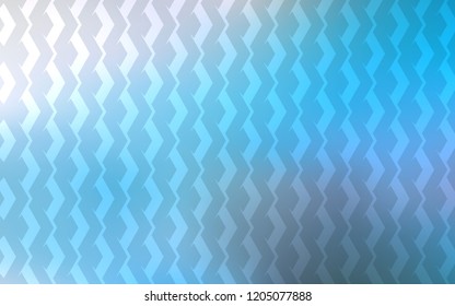 Light BLUE vector texture with colored lines. Lines on blurred abstract background with gradient. Pattern for ad, booklets, leaflets.