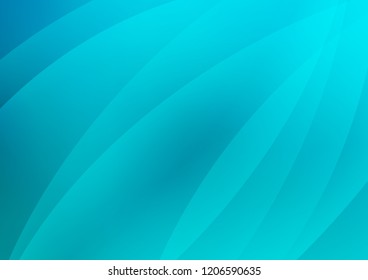 Light BLUE vector texture with colored lines. Modern geometrical abstract illustration with staves. The template can be used as a background.