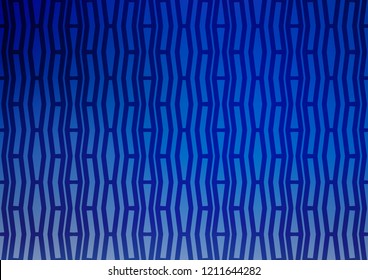 Light BLUE vector texture with colored lines. Glitter abstract illustration with colored sticks. Smart design for your business advert.