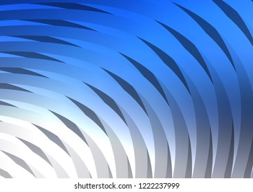 Light BLUE vector texture with colored lines. Blurred decorative design in simple style with lines. The pattern can be used as ads, poster, banner for commercial.