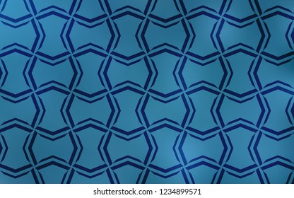 Light BLUE vector texture with colored lines. Modern geometrical abstract illustration with Lines. Template for your beautiful backgrounds.