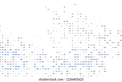 Light BLUE vector texture with colored lines. Shining colored illustration with narrow lines. The pattern can be used for busines ad, booklets, leaflets