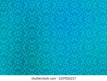 Light BLUE vector texture with colored lines. Lines on blurred abstract background with gradient. Best design for your ad, poster, banner.