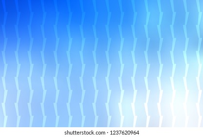 Light BLUE vector texture with colored lines. Lines on blurred abstract background with gradient. Pattern for your busines websites.