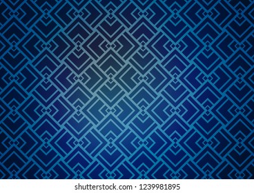 Light BLUE vector texture with colored lines. Shining illustration with lines on abstract template. Best design for your ad, poster, banner.