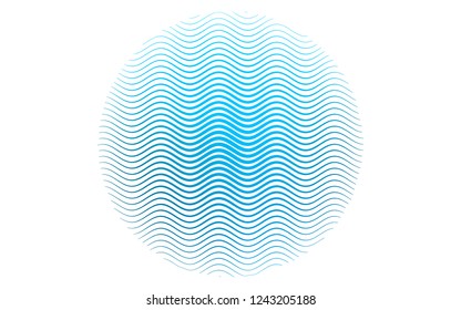 Light BLUE vector texture with colored lines. Shining colored illustration with narrow lines. Pattern for ads, posters, banners.