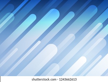 Light BLUE vector texture with colored lines. Shining colored illustration with narrow lines. The pattern can be used for busines ad, booklets, leaflets