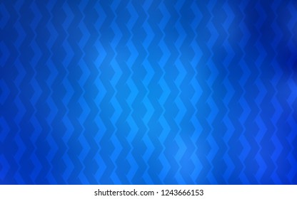 Light BLUE vector texture with colored lines. Modern geometrical abstract illustration with Lines. Best design for your ad, poster, banner.