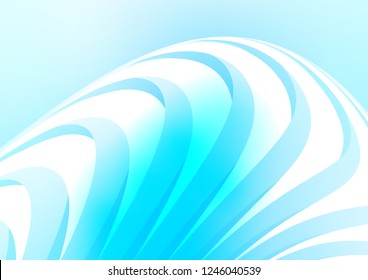 Light BLUE vector texture with colored lines. Shining colored illustration with narrow lines. Smart design for your business advert.