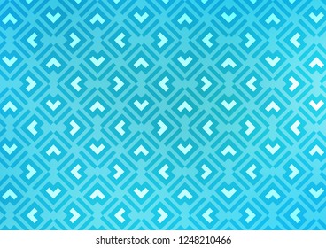 Light BLUE vector texture with colored lines. Glitter abstract illustration with colored sticks. Pattern for websites, landing pages.
