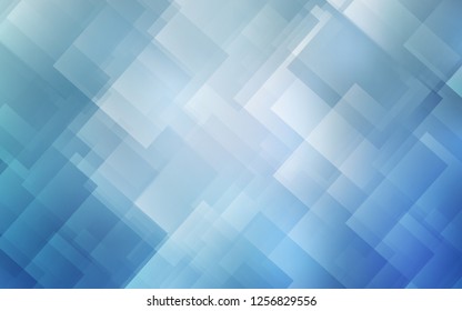 Light BLUE vector texture with colored lines. Decorative shining illustration with lines on abstract template. The pattern for ad, booklets, leaflets.