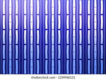 Light BLUE vector texture with colored lines. Decorative shining illustration with lines on abstract template. The pattern can be used for websites.