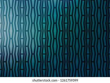 Light BLUE vector texture with colored lines. Glitter abstract illustration with colored sticks. Smart design for your business advert.