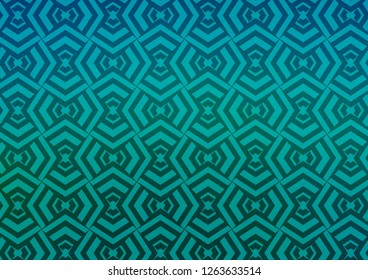 Light BLUE vector texture with colored lines. Shining colored illustration with narrow lines. Pattern for websites, landing pages.