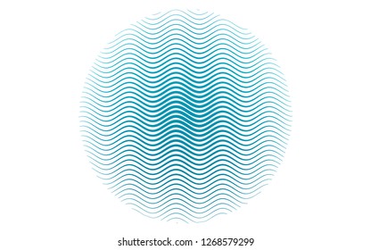 Light BLUE vector texture with colored lines. Shining colored illustration with narrow lines. Pattern for business booklets, leaflets.