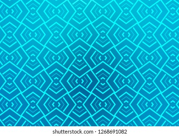 Light BLUE vector texture with colored lines. Modern geometrical abstract illustration with staves. Pattern for ads, posters, banners.