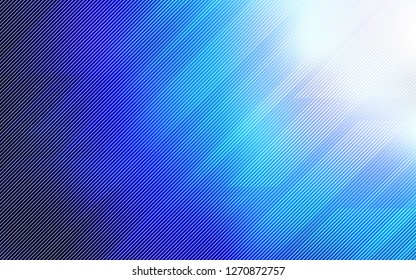 Light BLUE vector texture with colored lines. Modern geometrical abstract illustration with Lines. Template for your beautiful backgrounds.