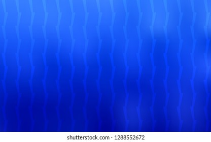 Light BLUE vector texture with colored lines. Decorative shining illustration with lines on abstract template. Smart design for your business advert.
