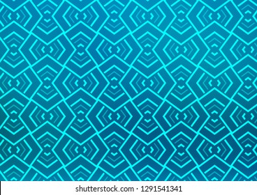 Light BLUE vector texture with colored lines. Shining illustration with lines on abstract template. Backdrop for TV commercials.