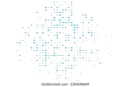Light BLUE vector texture with colored lines. Shining colored illustration with narrow lines. The pattern can be used for websites.