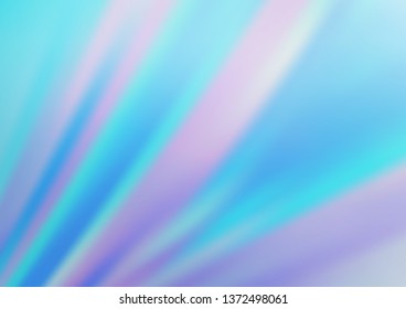 Light BLUE vector texture with colored lines. Lines on blurred abstract background with gradient. Best design for your ad, poster, banner.
