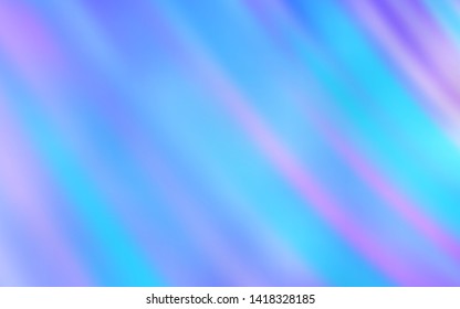 Light BLUE vector texture with colored lines. Blurred decorative design in simple style with lines. Smart design for your business advert.