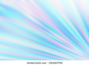 Light BLUE vector texture with colored lines. Shining colored illustration with narrow lines. Pattern for websites, landing pages.