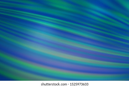 Light BLUE vector texture with colored lines. Modern geometrical abstract illustration with Lines. Pattern for ad, booklets, leaflets.