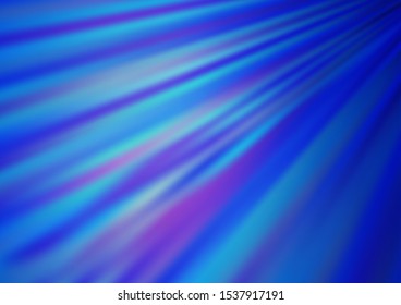 Light BLUE vector texture with colored lines. Blurred decorative design in simple style with lines. Pattern for ads, posters, banners.