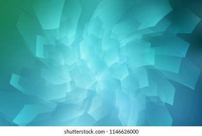 Light BLUE vector texture with colorful hexagons. Abstract illustration with colorful hexagons. Beautiful design for your business advert.