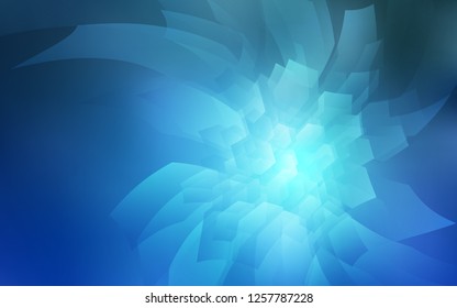 Light BLUE vector texture with colorful hexagons. Illustration with set of colorful hexagons. Pattern for texture of wallpapers.
