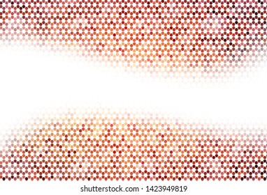 Light BLUE vector texture with colorful hexagons. Blur background with colorful hexagons. Pattern for landing pages.