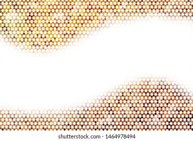 Light BLUE vector texture with colorful hexagons. Abstract illustration with colorful hexagons. Pattern for landing pages.