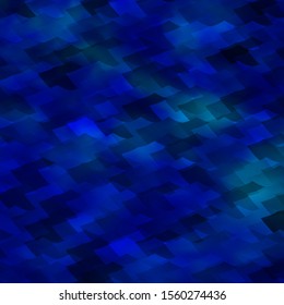 Light BLUE vector texture with colorful hexagons. Glitter abstract illustration in hexagonal style. New template for your brand book.