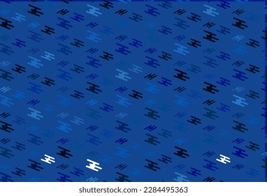Light BLUE vector texture with colorful lines. Decorative shining illustration with lines on abstract template. Smart design for your business advert.