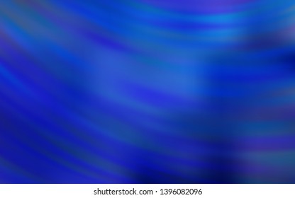 Light BLUE vector texture with curved lines. Shining colorful illustration in simple style. Abstract style for your business design.
