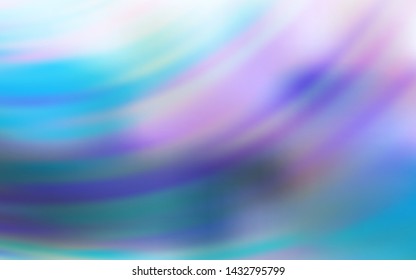 Light BLUE vector texture with curved lines. Geometric illustration in abstract style with gradient.  New composition for your brand book.