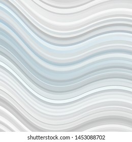 Light BLUE vector texture with curves. Illustration in halftone style with gradient curves. Pattern for websites, landing pages.