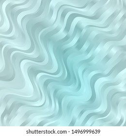 Light BLUE vector texture with curves. Colorful abstract illustration with gradient curves. Pattern for websites, landing pages.