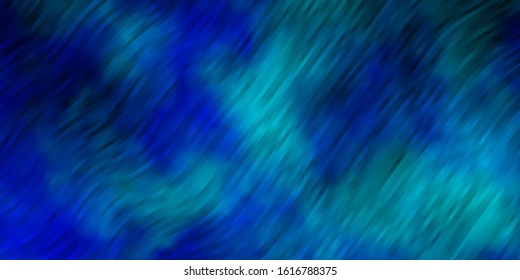 Light BLUE vector texture with curves. Colorful illustration with curved lines. Smart design for your promotions.