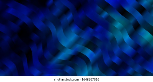 Textura vectorial AZUL claro con curvas. Ilustración degradada en estilo simple con arcos. Diseño para su promoción empresarial.